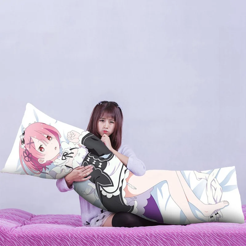 Наволочки с рисунком аниме RE ZERO Start Life in other World пикантное 3D двухстороннее