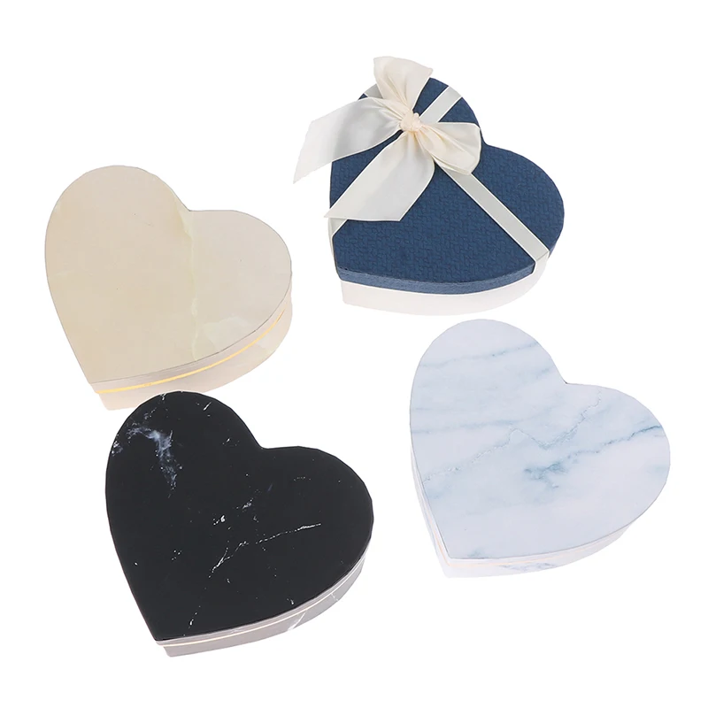 New Hot 3Pcs Gift Box Heart Shape Container Packaging Wedding Case Valentine