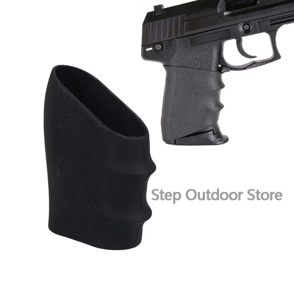 

Rubber Grip Sleeve (Universal) Full Size Anti Slip Fits For Glock17 19 20 26, S&W, Sigma, SIG Sauer, Ruger, Colt, Beretta Models