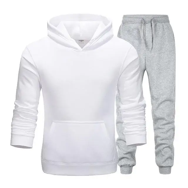14 Neue Marke Kleidung mnner пуловер Толстовка Zwei Stcke+ Hosen спортивные рубашки Herbst зимний трек - Цвет: 14