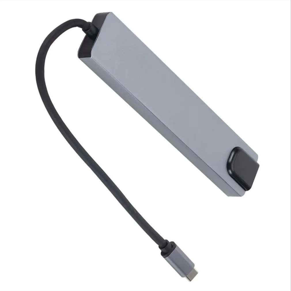 Type-C-Hdmi концентратор Rj45 восемь в одном type-C сетевая док-станция концентратор кардридер концентратор компьютер внешние аксессуары