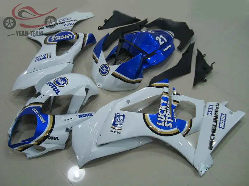 Комплект обтекателей для мотоцикла под заказ Suzuki GSXR 1000 K7 2007 2008 Lucky Strike комплекты