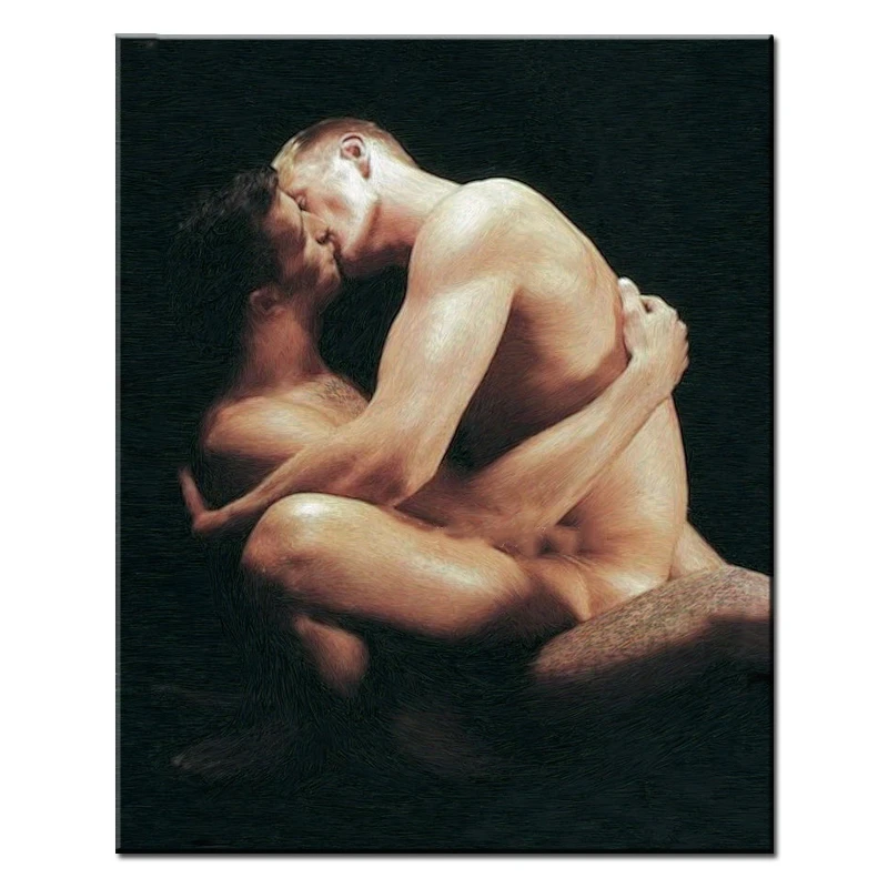 5d diy diamond painting gay men kiss full square round diamond embroidery nature rhinestones pictures diamond mosaic craft,_副本