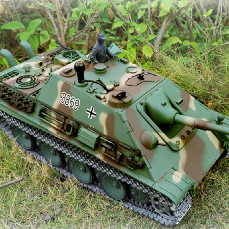 Heng Long 1/16 Немецкий противотанковый автомобиль Jagdpanther 3869-1 военная модель | Игрушки