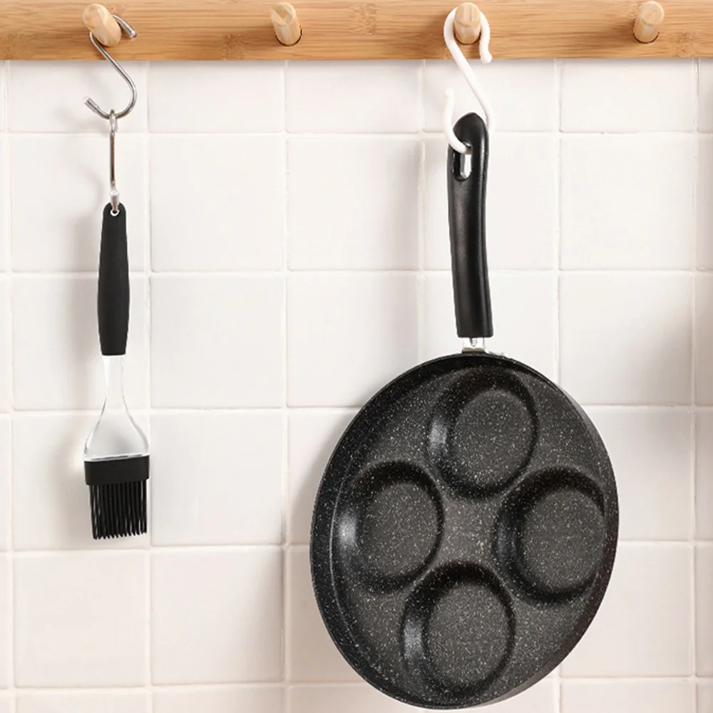 Кухонная утварь гаджеты ПОСУДА антипригарная сковорода для приготовления пищи 4 отверстия сковорода для яйцеварка для дома кухонные принадлежности для готовки