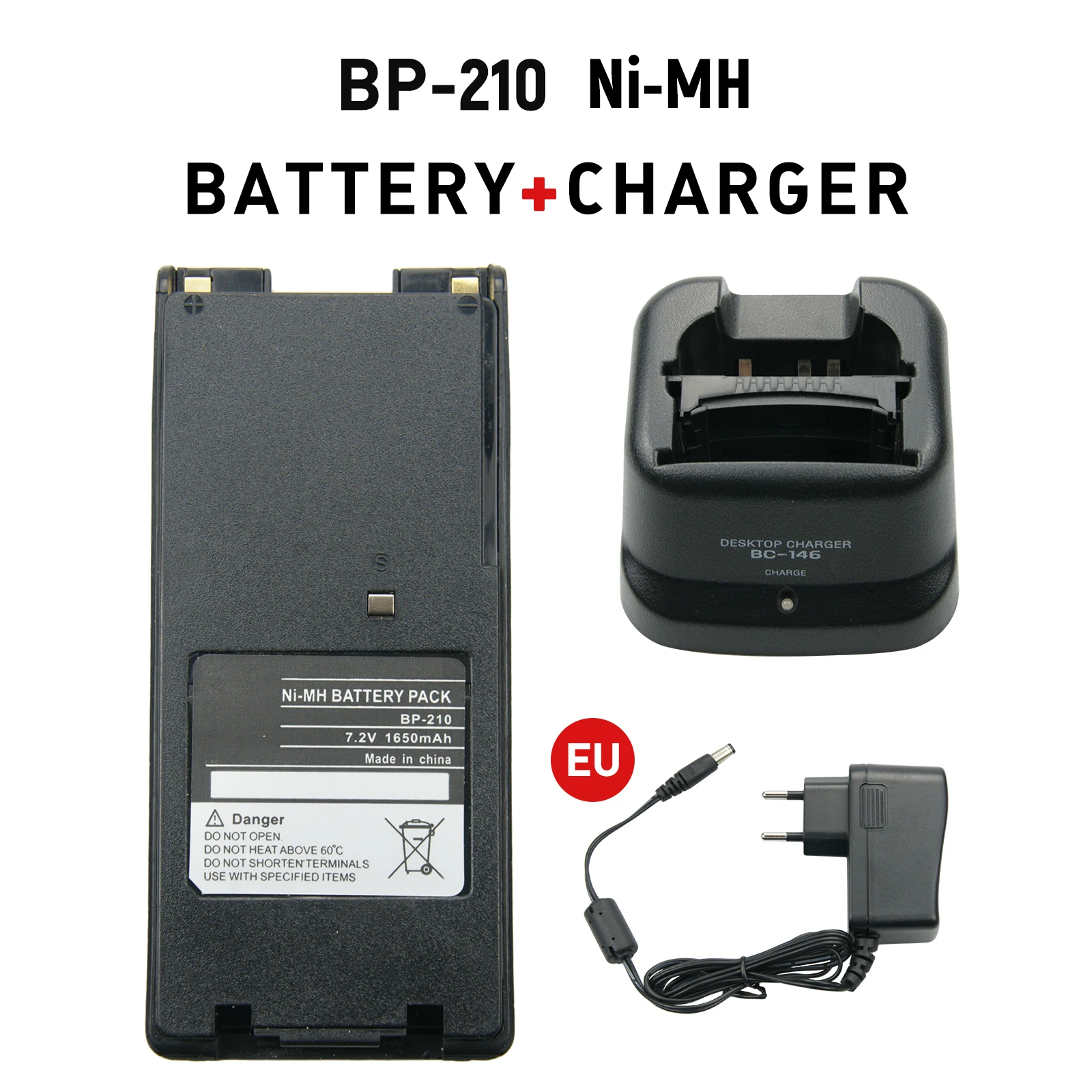 BP-210 BP-222 BP-209N BP-210N BP-222N para Rádios ICOM IC-F11 IC-F21 IC-V8