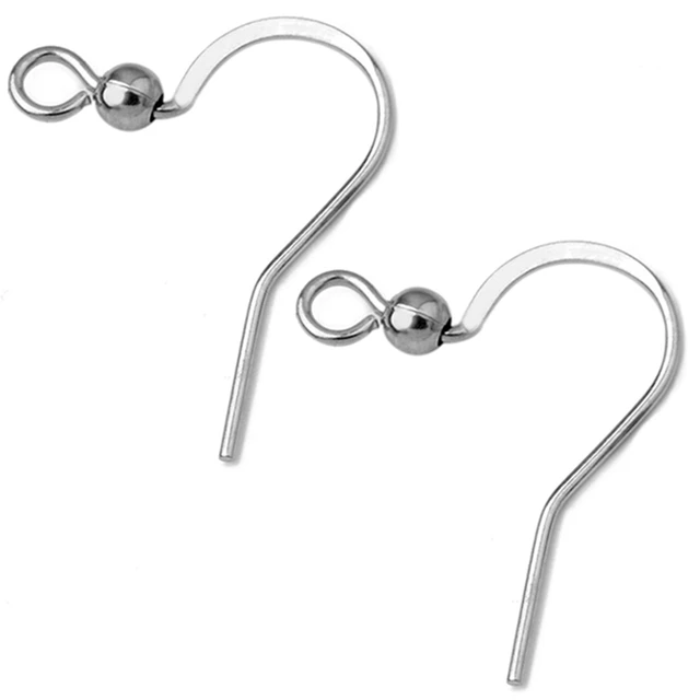50pcs Stainless Steel Jewelry French Earring Hooks Findings Not Allergic  Ear Hook Earrings Clasps For Diy Jewelry Making - Jewelry Findings &  Components - AliExpress