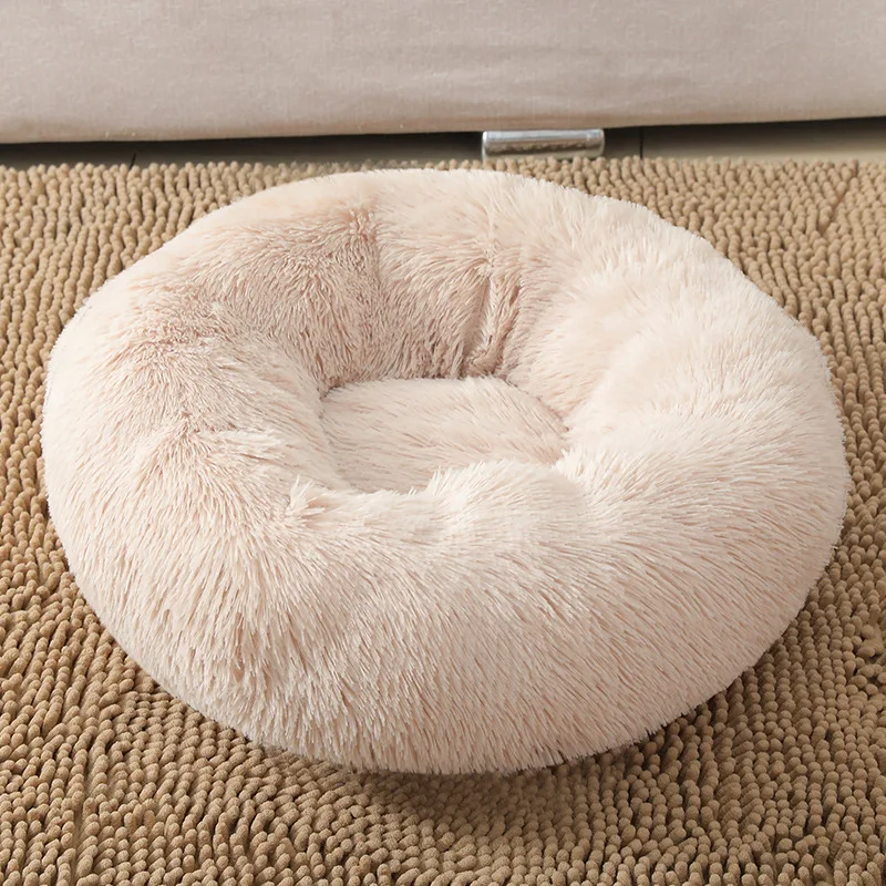 Super Soft Dog Bed Round Washable Long Plush Dog Kennel Cat House Velvet Mats Sofa Dogs Basket Pet Bed Mat Cushion Animals Sofa Super Soft Dog Bed Round Washable Long Plush Dog Kennel Cat House Velvet Mats Sofa Dogs Basket Pet Bed Mat Cushion Animals Sofa