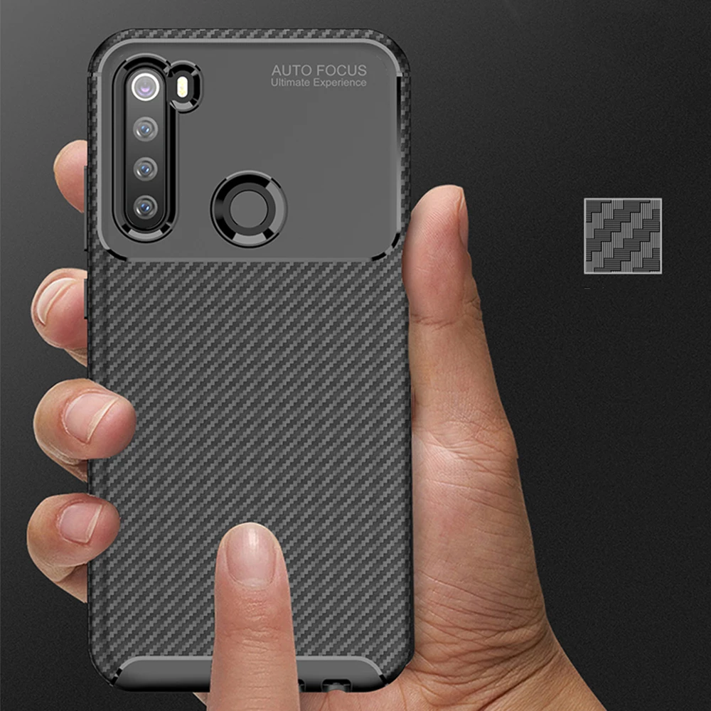 Для Xiaomi Redmi Note 8 T чехол роскошный чехол из углеродного волокна противоударный чехол для телефона для Redmi Note 8 8 T Чехол Ультра подходит бампер