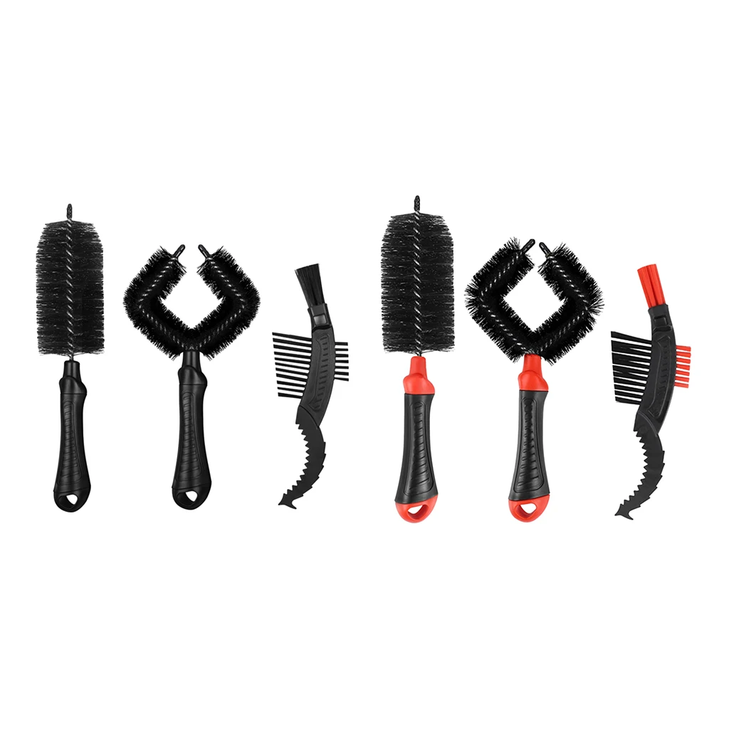 MTB Mountain Rode Bike Bicycle Cleaning Brush Bike Chain Tyre Wheel Wash Cleaner Tool Set Bicycle Parts