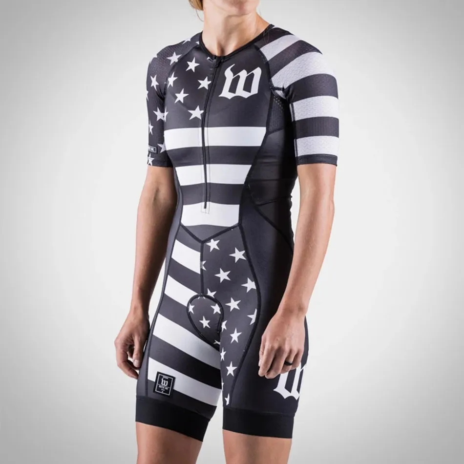 Wattie Ink MTB велосипедная одежда женский комбинезон Быстросохнущий гелевый коврик для гонок и катания на коньках одежда Ciclismo триатлон костюм - Цвет: 6