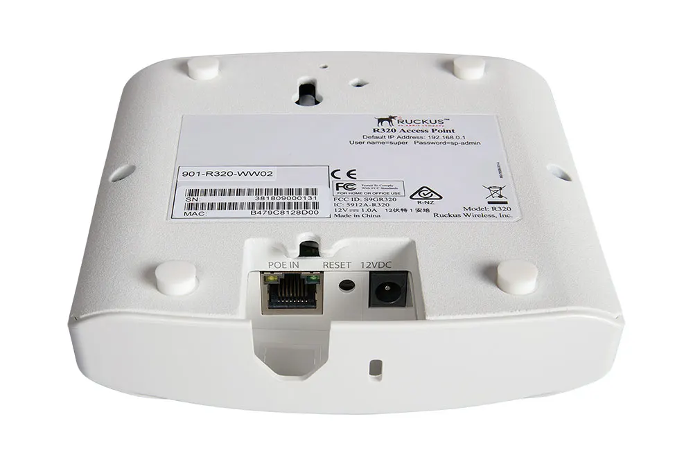 Ruckus wireless ZoneFlex R320 901-R320-WW02(alike 901-R320-US02) двухдиапазонный 802.11ac 2x2: 2 Wi-Fi лучшая Точка беспроводного доступа