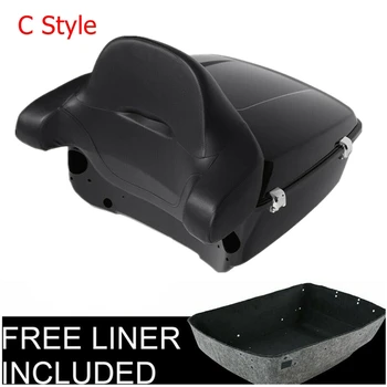 

Motorcycle Pack Trunk Backrest Speaker Rack For Harley Tour Pak Touring Street Glide Electra Glide Road Glide Ultra 2014-2019