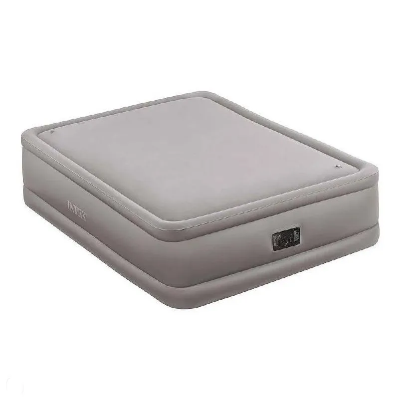 Надувная кровать Foam Top Airbed, Queen, со встроенным насосом, 152*203*51 см INTEX-64470