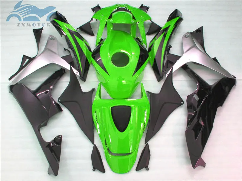 Пользовательские Инъекции обтекатель комплект Подходит для Honda CBR600RR 2007 2008 CBR 600RR 07 08 синий черный серебристый ABS обтекатель наборы XF26