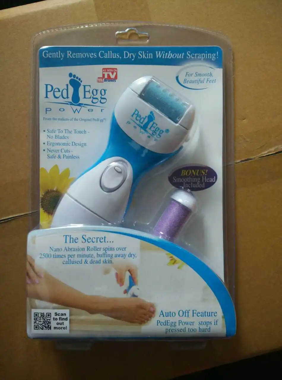 

New Style Foot Grinder, Electric Foot Callus Remover Ped Egg New Style Exfoliating Scrub Foot Grinder