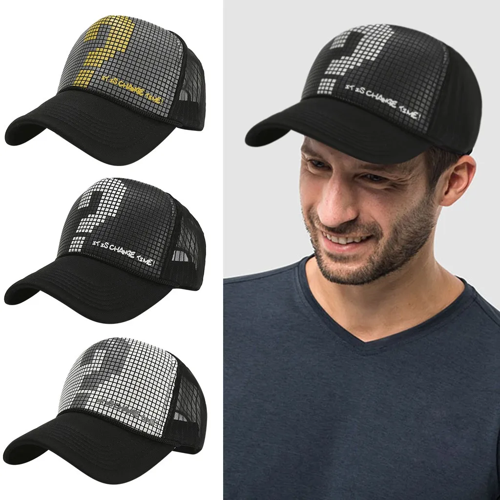 Sparkly Sequin Mesh Baseball Cap - Adjustable Trucker Hat For Women & Men - View #6