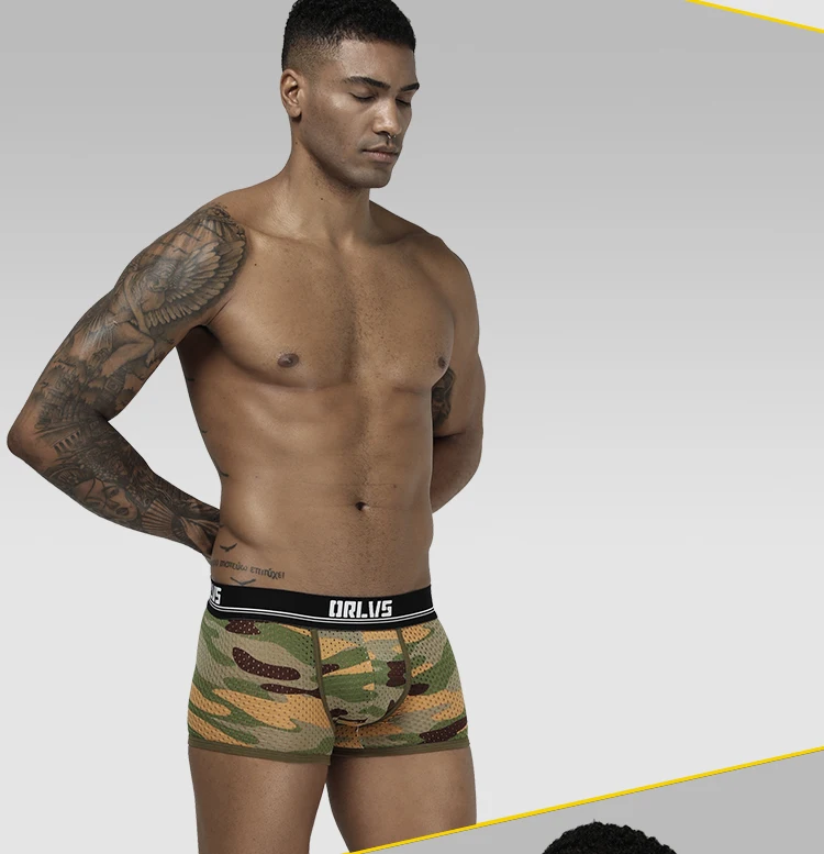 Aismz мультяшное нижнее белье, мягкие cueca masculina, мужские сексуальные сетчатые трусы-боксеры из Ice Silk, четыре цвета, мужские шорты с u-образным мешочком, одноцветные Cuecas