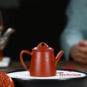 

Yixing Zisha Teapot Purple Clay Teapots Handmade Xiaopin Qinquan 100cc