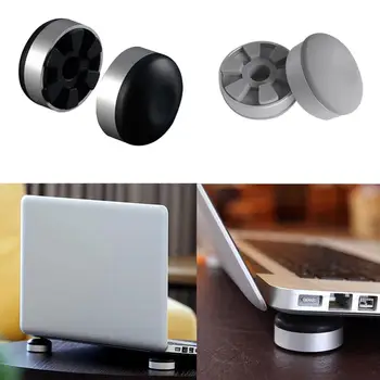 

1 Pair Laptop Stand Portable Travel Cooling Pad For MacBook Laptop Heat Dissipation Aluminum Alloy Tablet Non Slip Cooling Ball
