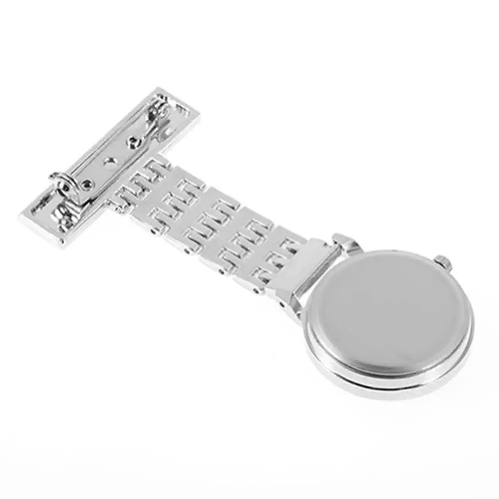 Quartz Pocket Watch Stainless Steel Numeral for Doctor Nurse Gift