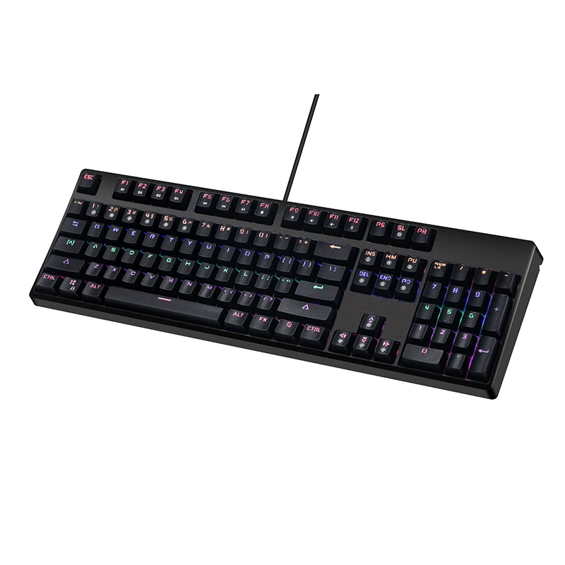 Игровая механическая клавиатура с подсветкой и подсветкой, Rgb Gamer для компьютера, ПК, ноутбука, Led, клавиша s, клавишная крышка, доска Keybord