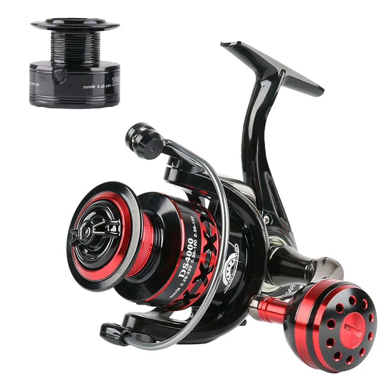 2021 New Spinning Reel 5.2:1 Metal Stainless Fishing Reel Carrete de pesca 13KG Max Drag Fishing Reel Saltwater Reel for Fishing