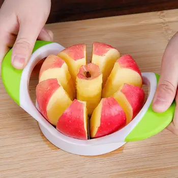 

Multifunction Apple Slicer Cutter Stainless Steel Fruit Peeler PP and PTR Handle Save Time and Effort Kitchen Accessory