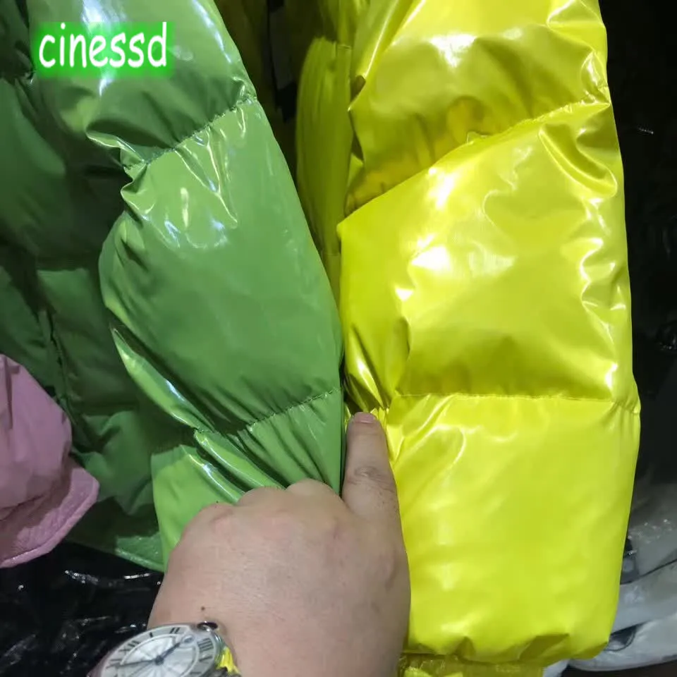 Cinessd/Высококачественный аутентичный пуховик для родителей и детей пуховик с лисьим мехом и головой медведя зимняя теплая женская одежда