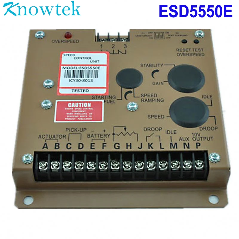 ESD5550E регулятор скорости двигателя блок управления Лер замена для оригинального дизельного генератора