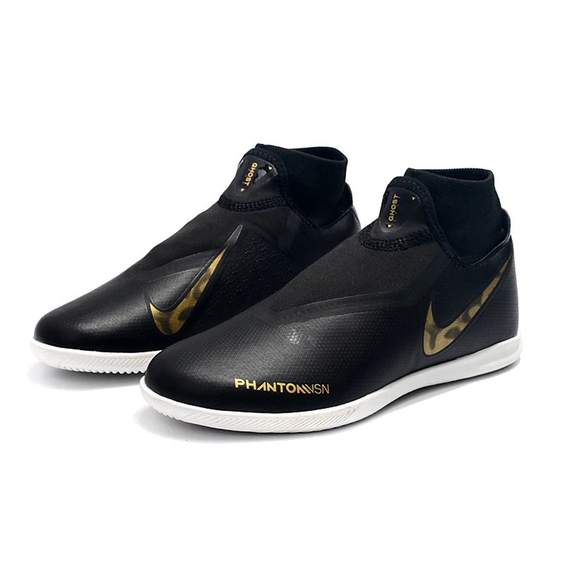 Nike Phantom Vison Academy DF IC; большие размеры 40-44 Футбол бутсы кроссовки Для мужчин Мужская футбольная обувь Zapatillas Deportivas Hombre; большие размеры
