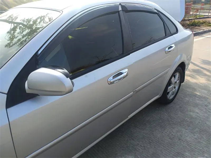 Для Chevrolet Optra Lacetti Daewoo Nubira 2005- автомобильный Стайлинг хромированная внешняя Дверная ручка Крышка дверная ручка отделка чаши