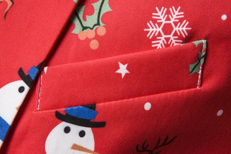 Adisputent костюм с принтом, Рождественский узор, Мужской Блейзер, куртка с плоским воротником, мужские Модные вечерние блейзеры в готическом стиле