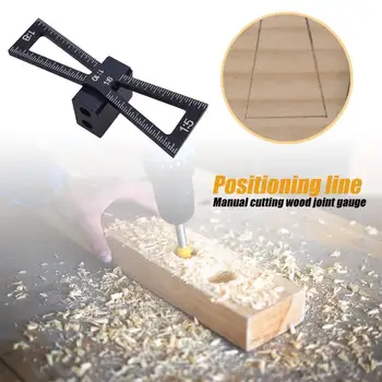 

Dovetail Marker Aluminum Dovetail Marking Template Wood Dovetail Guide Tools Practical Operation Simple Conveninently