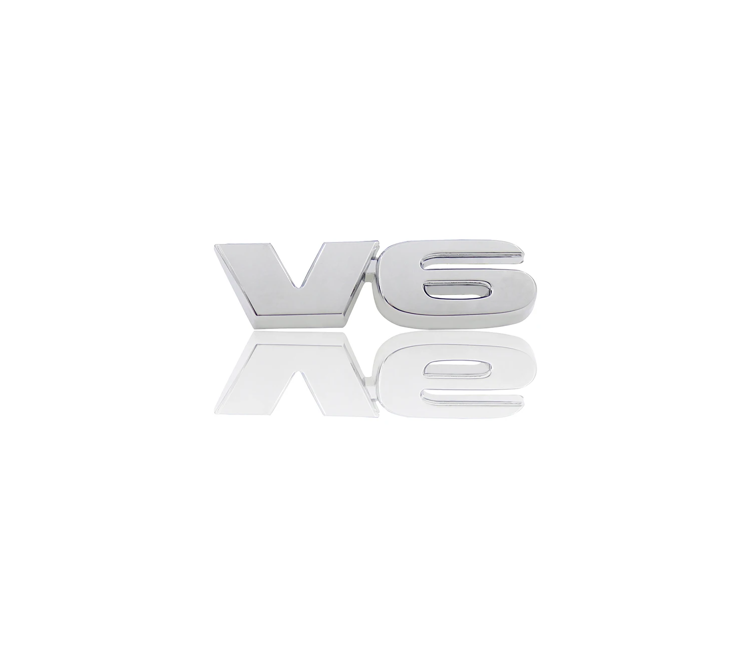 Хром V6 V 6 для крышек багажника Tacoma Fender наклейка с эмблемой|Наклейки на автомобиль|