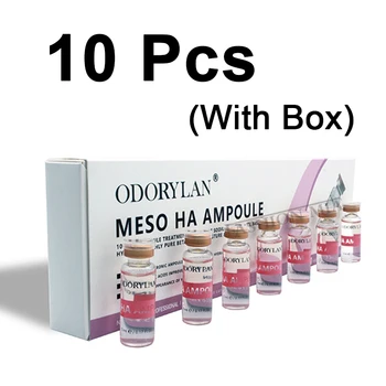 

10pcs HA Collagen Hyaluronic Acid Whitening Serum Microneedle Instrument Ampoule For Mesotherapy Gun Hyaluron Pen Remove Wrinkle