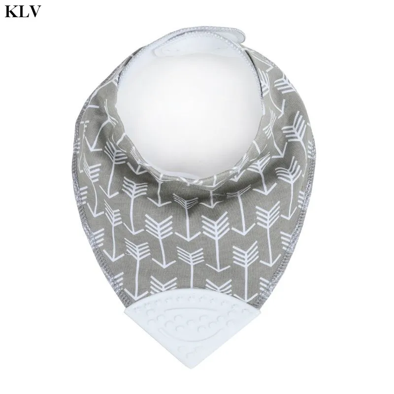 KLV/Хлопковые Слюнявчики с рисунком лисы из мультфильма для новорожденных и малышей, не содержит бисфенола, Силиконовые Слюнявчики для малышей, Слюнявчики, полотенце, слюнявчик, подарок для ребенка