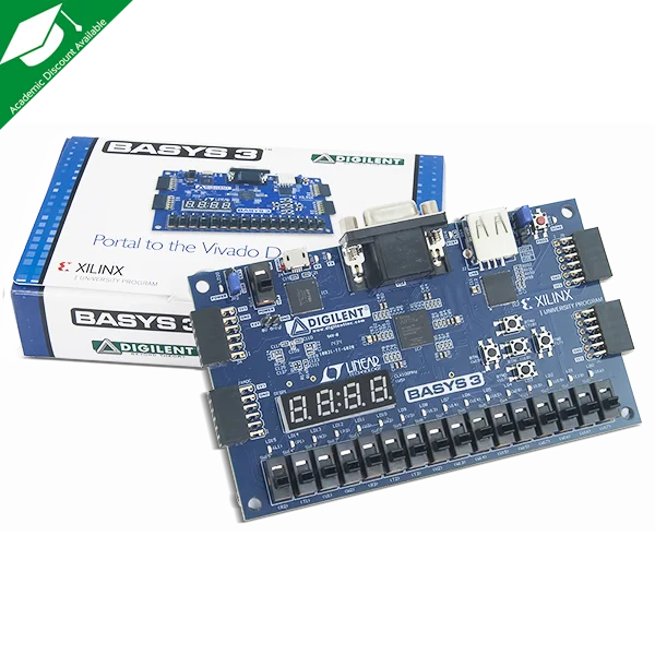 Basys3 Artix-7 Xilinx FPGA RISC-V Board Противоударная обувь XUP Digilent | Автомобили и мотоциклы