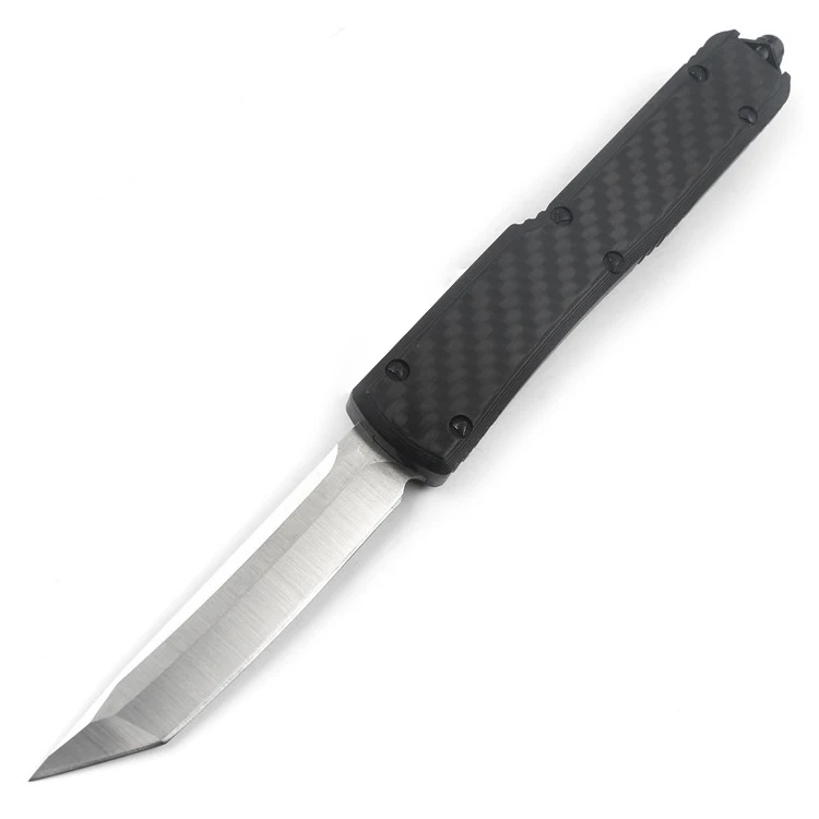SF VG10 стальное лезвие ручка из углеродного волокна инструменты для выживания на открытом воздухе кемпинга охоты EDC карманный нож кухонный нож для фруктов посуда инструмент - Цвет: A