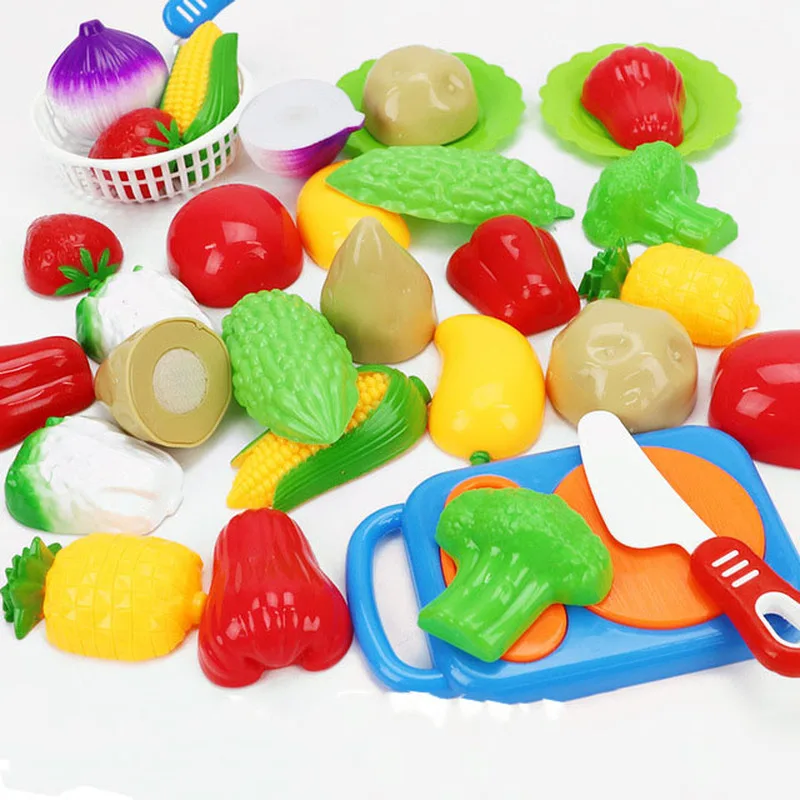 Новые срезанные булочки, овощные игрушки, детская кухня, Kawaii игрушки-пазлы подарки, кухонный игровой домик, обучающий срезанный Фруктовый набор игрушек