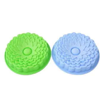 

22 * 4.5 Cm Single Sunflowers Silicone Cake Mold Diy Kitchen Pizza Sun Chrysanthemum Flower Single Bakeware Accessories F0A0