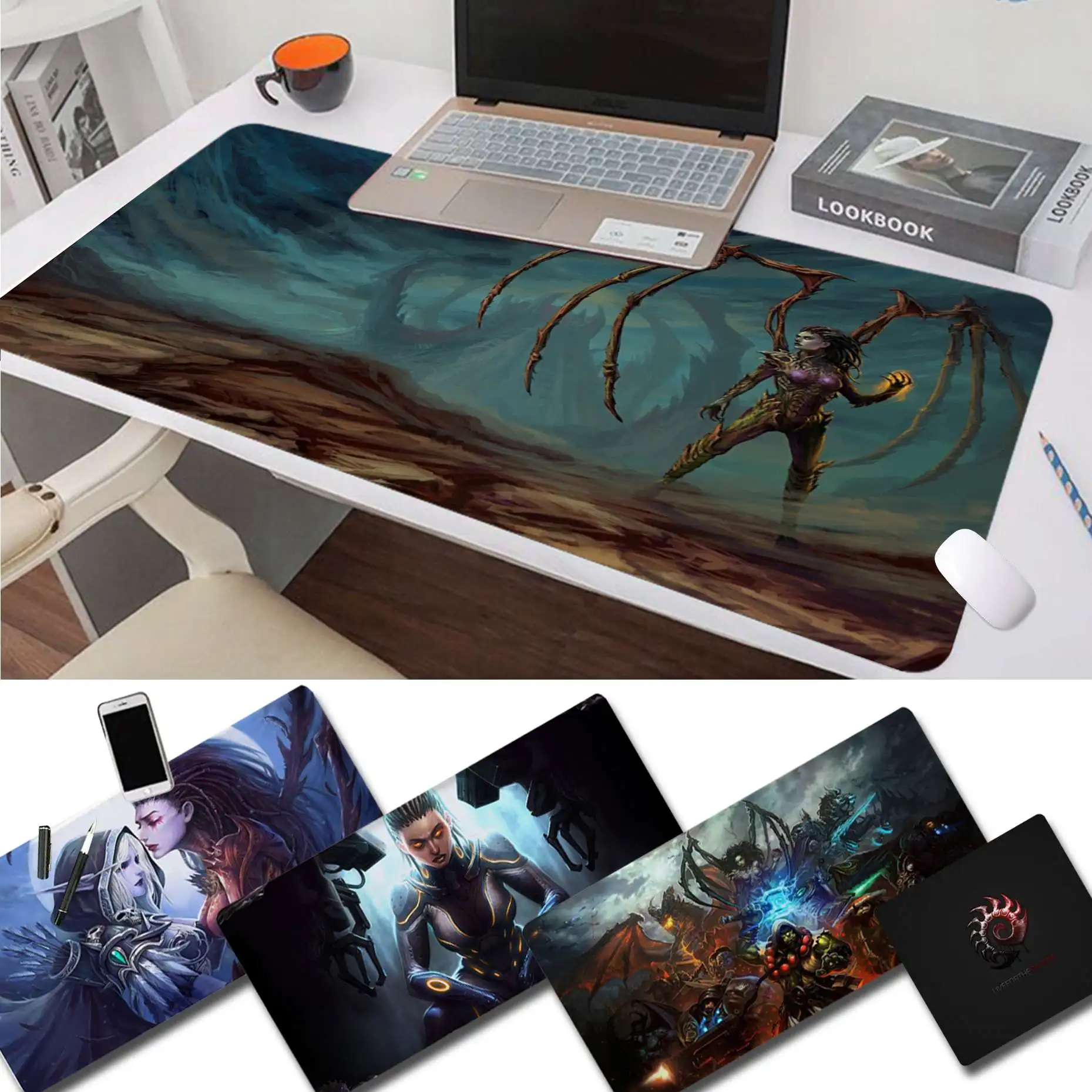 Maiya новый дизайн Starcraft 2 скоростные геймерские мыши розничная продажа маленький