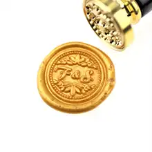 Персонализированные Свадебные инициалы воск печать/пользовательские монограммы свадебные печати/свадебные приглашения печать/на заказ Свадебная печать/