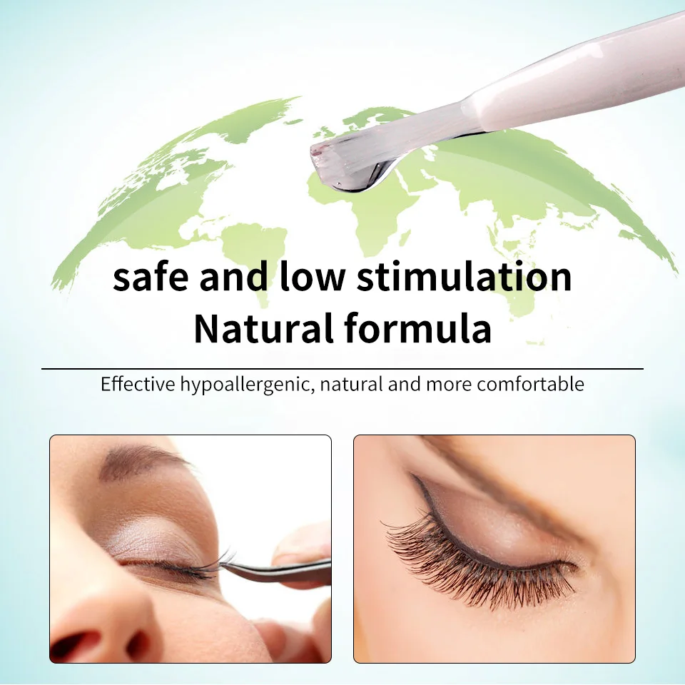 Water Soluble Lash Lifting Adhesive Glue Easy to Clean Perming Korea Clear Adhesive Glue for For 3