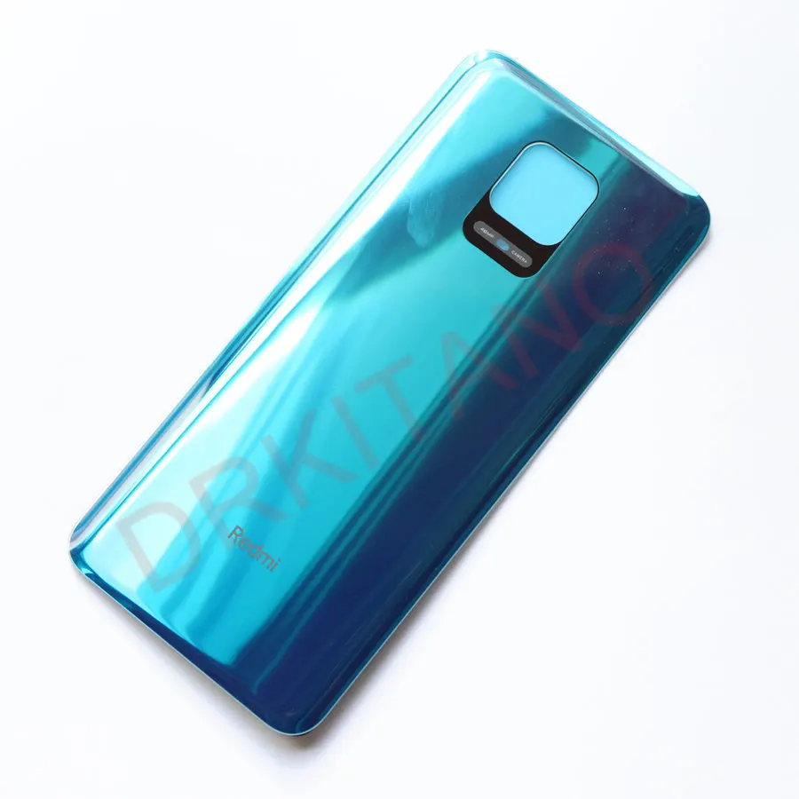 Для Xiaomi Redmi NOTE 9S сзади батарея стекло крышка задняя корпуса Корпус с объективом