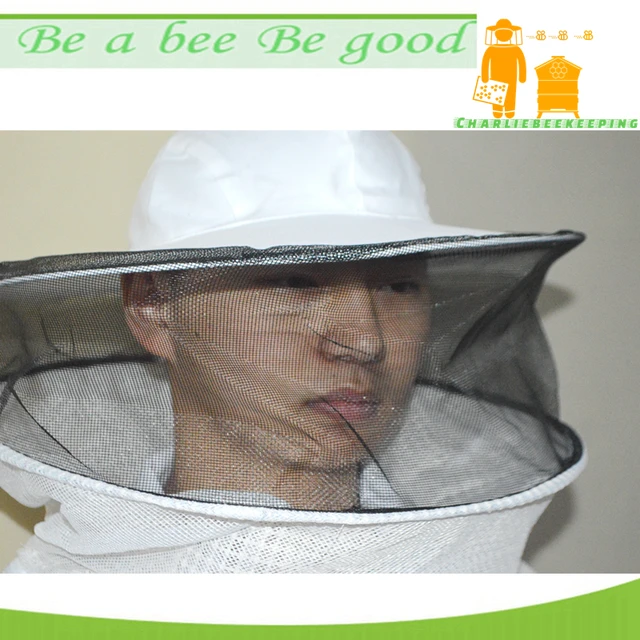 3 Réteg, Teljesen Szellőztetett Méhkabát, Fenyőfátyolfátyol, Kerek Fátyol Hármas Rétegek Méhkabát - Image 5