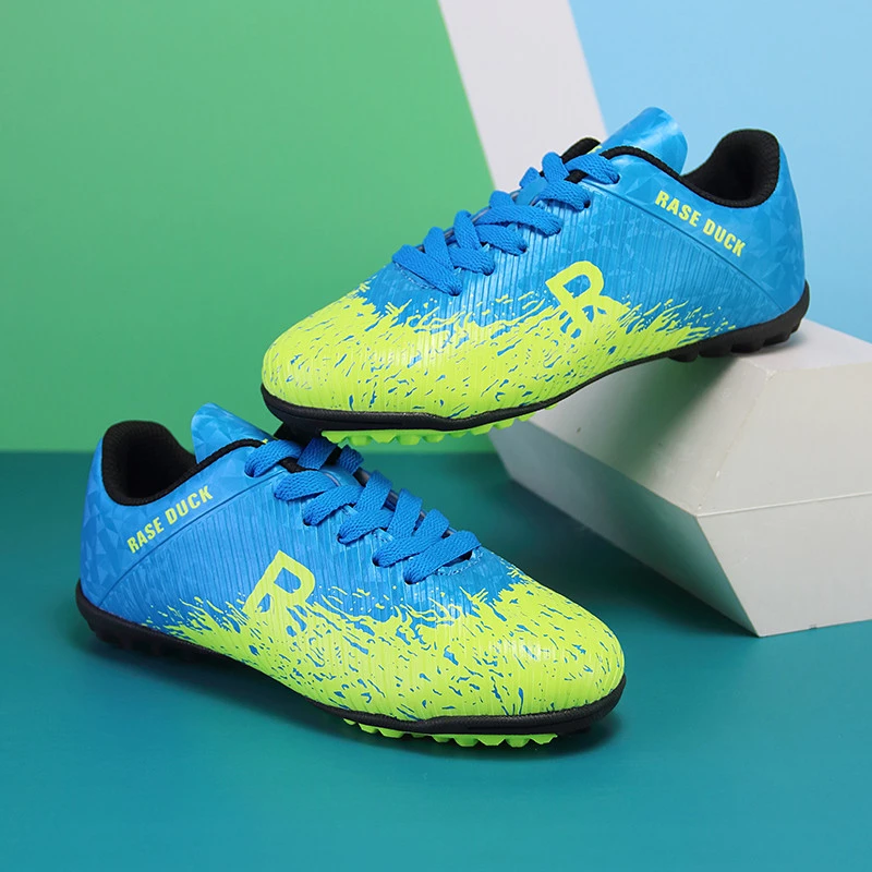 Hot Sale Kids Soccer Shoes Fashion Blue Children Football Shoes Boys Girls  Soccer Cleats Futsal Turf Sneakers Zapatos De Futbol| | - AliExpress