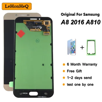

5.7" Original LCD For Samsung A810 LCD Display Touch Screen Digitizer For SAMSUNG Galaxy A8 2016 LCD A810M A810 A810F Display