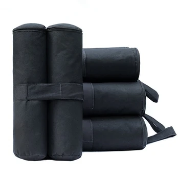 

4 Pcs Sand Bag With Zipper Heavy Duty Protection Outdoor Stand Easy Install Weight Canopy Fixing Accessory Windproof Tent