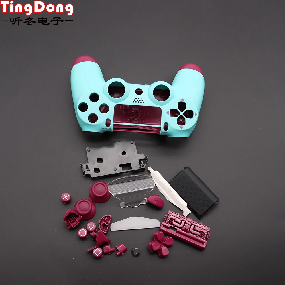 

PS4 PRO Controller Full Set Housing Case Shell Cover Replacement Skin for Sony PlayStation 4 V2 Pro PS4 PRO JDM 040 JDS 040